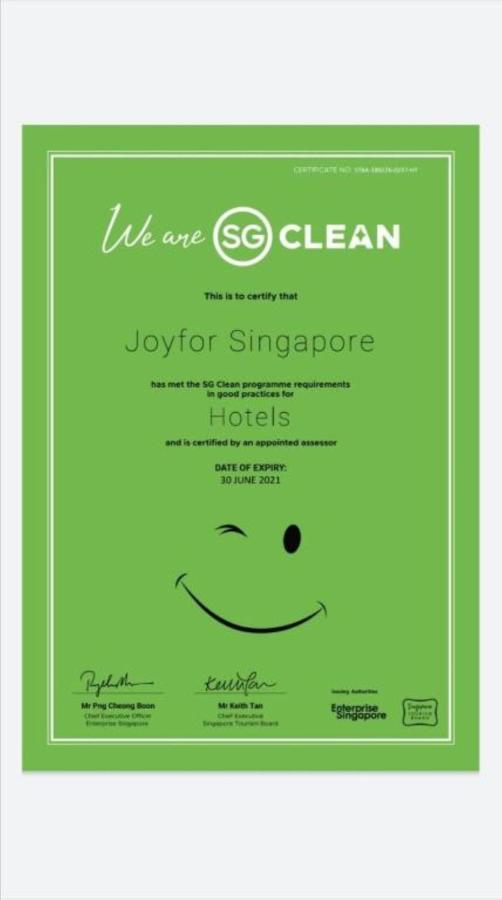 Joyfor Backpackers' Hostel Singapur Exterior foto
